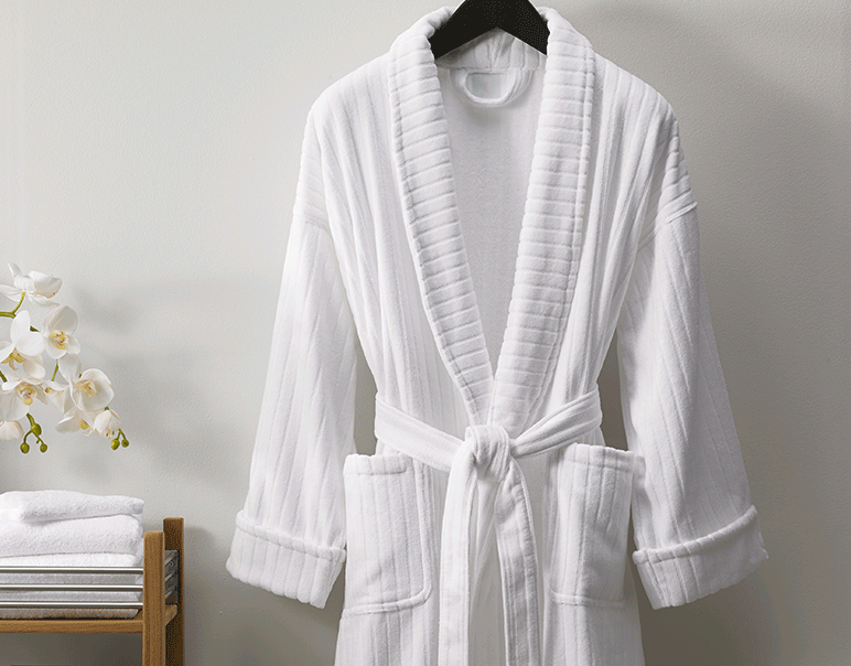 Sheraton Hotel Robes Hotel Bath Robes Plush Microfiber And Waffle 